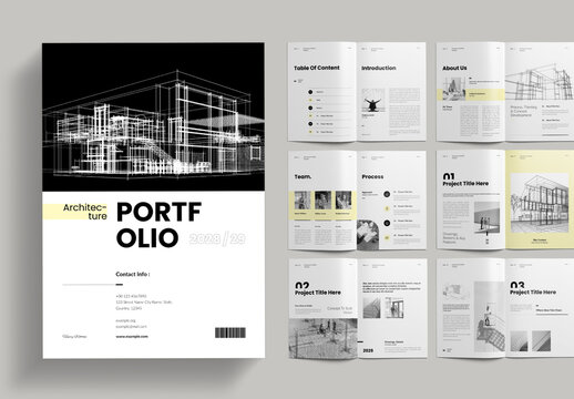 Architecture Proposal Template Design Layout