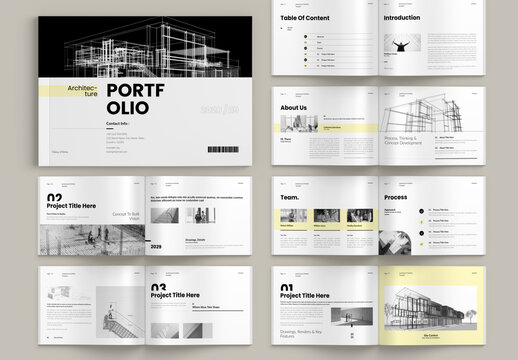 Architecture Proposal Landscape Template Design Layout