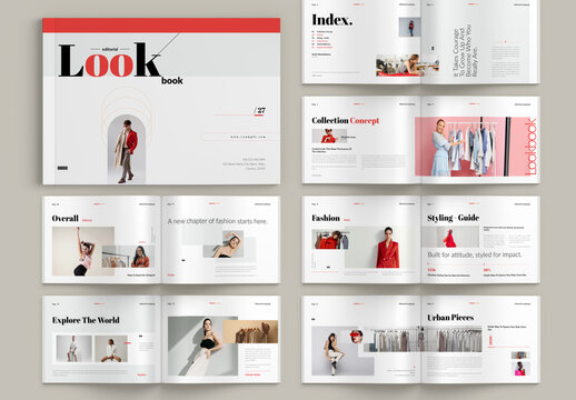 Lookbook Landscape Layout