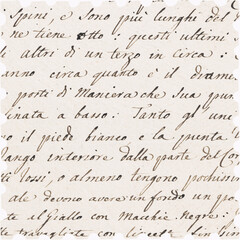 Naklejka premium Vintage Handwritten Letter Paper Background
