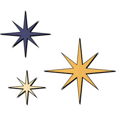 Fototapeta premium Retro Sparkle Decoration