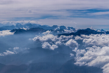 Fototapeta premium Skyline of Sierra Nevada de Santa Marta range, Colombia