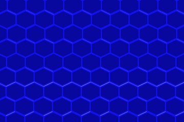 Fototapeta premium Blue Handball Grip Texture - Seamless Hexagonal Pattern for Sports Branding