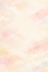Obraz premium watercolor soft pastel cream background