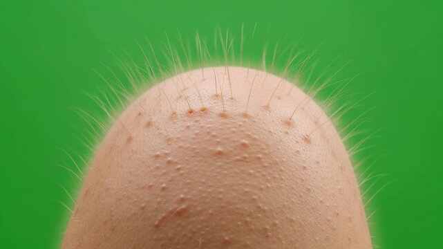 Close-up of human elbow skin.