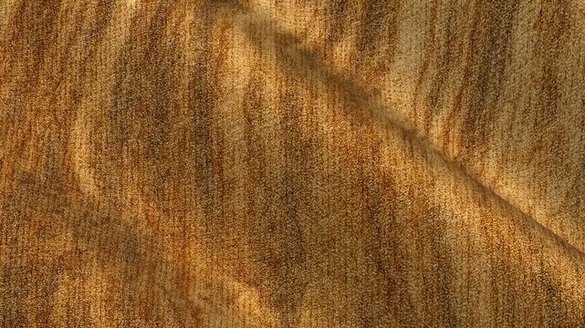 Natural fluid motion of waves of cotton fabric with marble pattern in continuous loop producing unique abstract luxury surface for projects