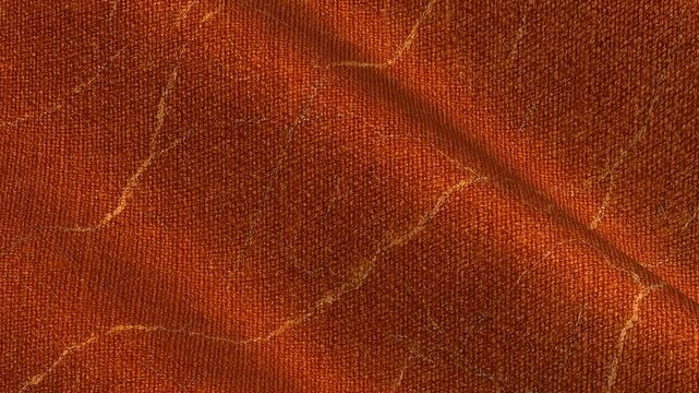 Soft continuous movement of waves of cotton fabric with marble pattern in seamless loop creating elegant abstract luxury texture for visuals
