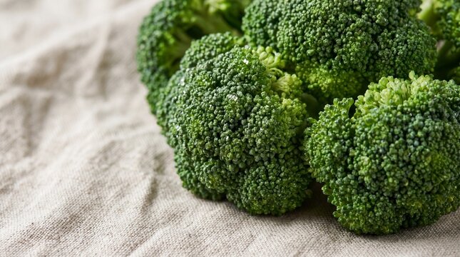 Broccoli, rich in vitamins and fiber, supports digestion and immune health, ideal for a balanced diet and nutrition.