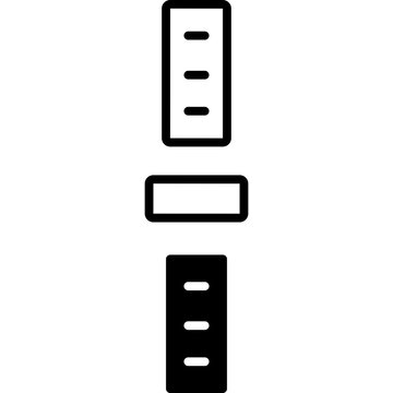 Scroll Indicator Bar Icon