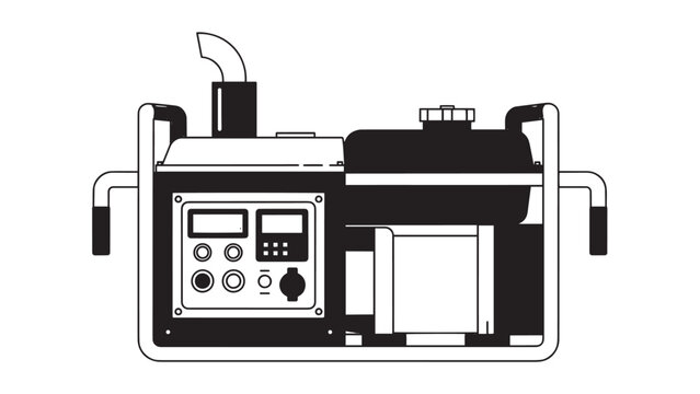 Detailed view of a modern 3D printer with various components and control panel.