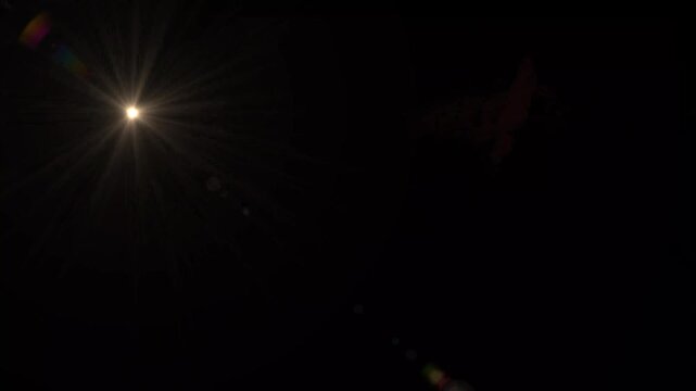optical light cinematic background intro
