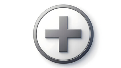 Fototapeta premium Medical Sign: The universal symbol of care and attention, a cross.