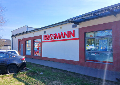 Poznan, Poland - 19 April 2026: Rossmann store.
