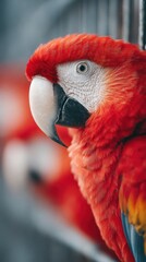 Fototapeta premium Wildlife park blur with animals and nature environment
