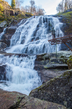 Caozo waterfall, Piornal, Caceres, Spain