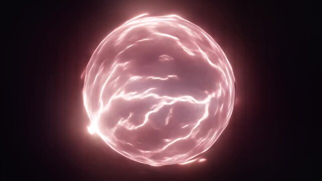 Dynamic Plasma Sphere Visual Sequence.