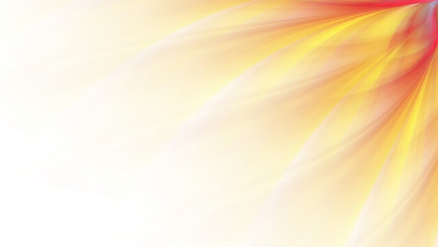 Vibrant Yellow and Red Energy Rays Background