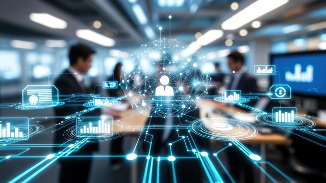 Business process automation with ai agentic systems in modern office environment