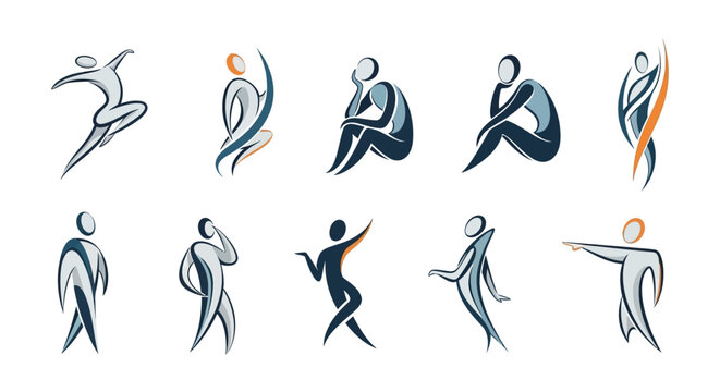 Dancers in various dynamic poses.
