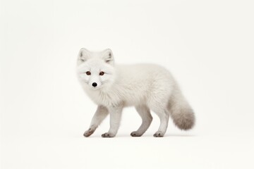 Fototapeta premium Arctic fox wildlife animal mammal.