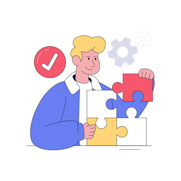 An illustration design of problem solving