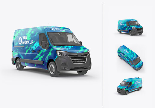 Van Branding Mockup