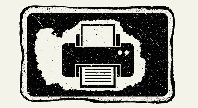 Vintage Printer Icon