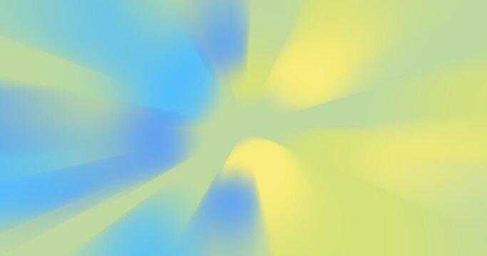 High-speed radial motion blur background with blue and lime light streaks. Designed for explosive visuals, travel tech, and futuristic dynamic presentations