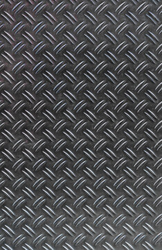 Steel diamond tread plate industrial metal texture