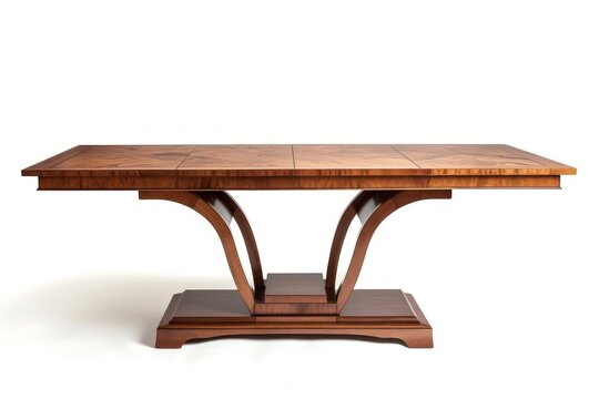 Dining table furniture white background architecture.