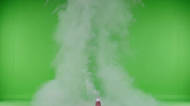 Swift Pressurized Pipe Burst Green Screen 4K Video
