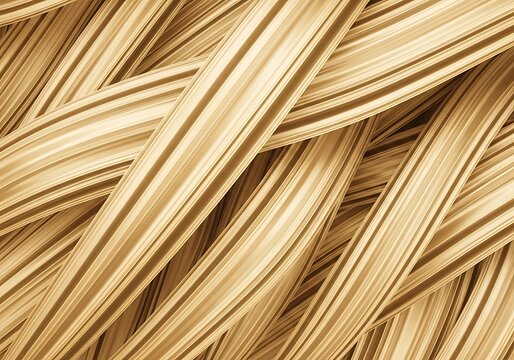 Light brown straw texture background with woven bamboolike strips