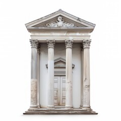 Obraz premium Ancient Greek architectural temple