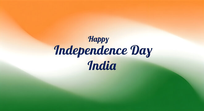 Celebrating independence day india a vibrant tricolor background for national pride