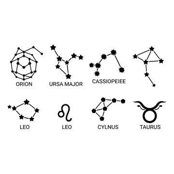 Constellation Collection: Orion, Ursa Major, Cassiopeia, Leo, Taurus, Cygnus