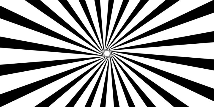 Abstract comic book flash explosion radial lines on transparent background. Vector illustration