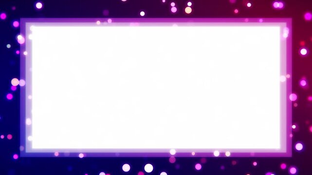Glitter material frame loop background