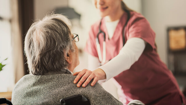 Nursing support for elderly patients