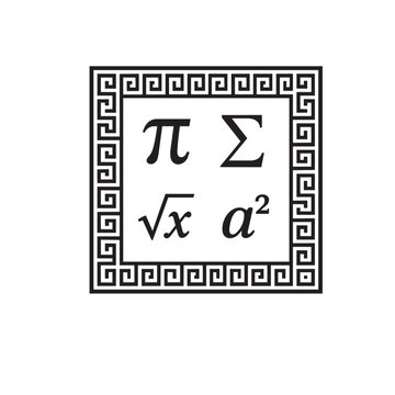 Greek Fret Pattern Education Theme