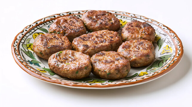 Crispy Meat Kabab Dish