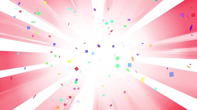 紙吹雪, ベクター, イラスト, デザイン, カラフル, 色, デコレーション, 