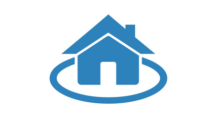 Fototapeta premium A symbolic depiction of home, community, and the concept of protection and security