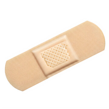 Adhesive bandage with gauze pad
