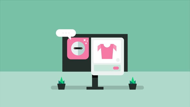 AI chatbot integrated with eCommerce website helps customers to find and browse products, displays relevant items and delivers a seamless and secure checkout process.