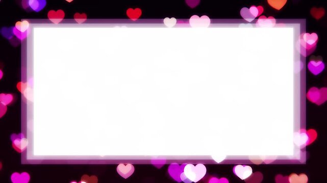 Glitter material frame loop background