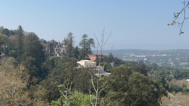  the Park of Pena, in Sintra, Portugal.