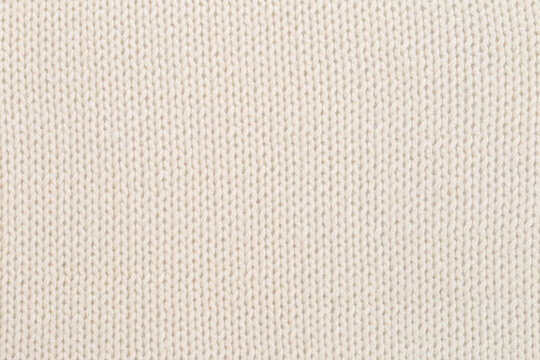 white knitted jersey tricot texture background,