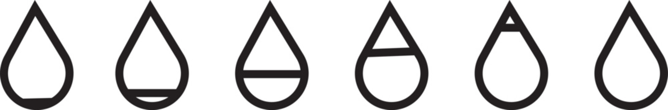 Priblack, illustration, collection, white, minimalist, tear, background, vector, design, teardrop, droplet,nt