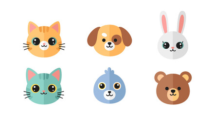 Fototapeta premium A charming cartoon cat peeks into view, conveying curiosity and playfulness, perfect for children’s products or lighthearted social media content.