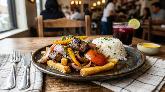  Peruvian lomo saltado